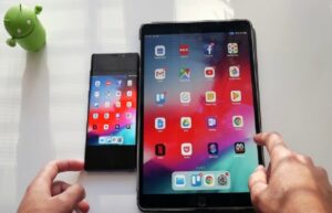 Android device to an iPhone or iPad